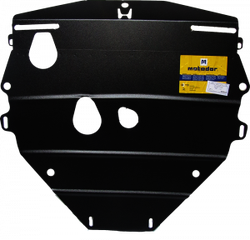 Защита картера двигателя, КПП (2 мм, сталь) для Honda CR-V III 2006-2012 Motodor.00816