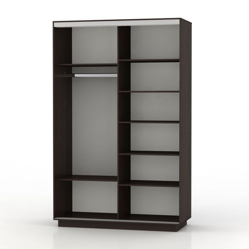 Шкаф-купе "Экспресс Комби Дуо" (дуб молочный) 2200х1600, МК Е1, г. Белореченск