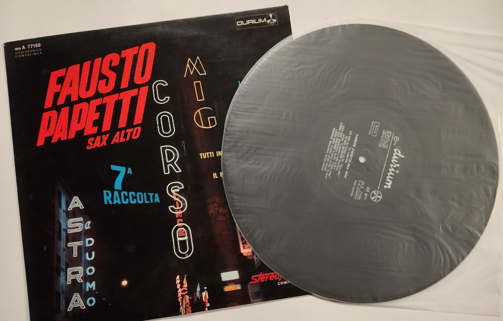 Винтажная виниловая пластинка LP Fausto Papetti 7a Raccolta (Italy 1966)