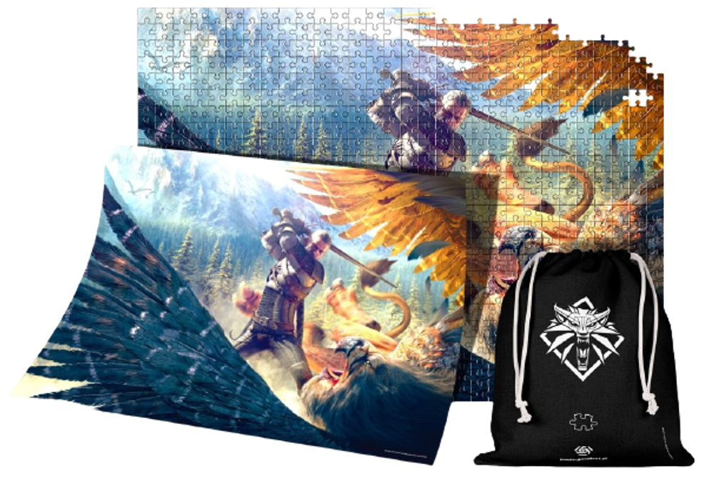 Пазл The Witcher Griffin Fight