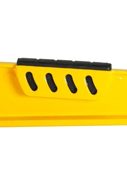 Уровень строительный 60 см трапециевидный алюминиевый, 2 глазка Pobedit