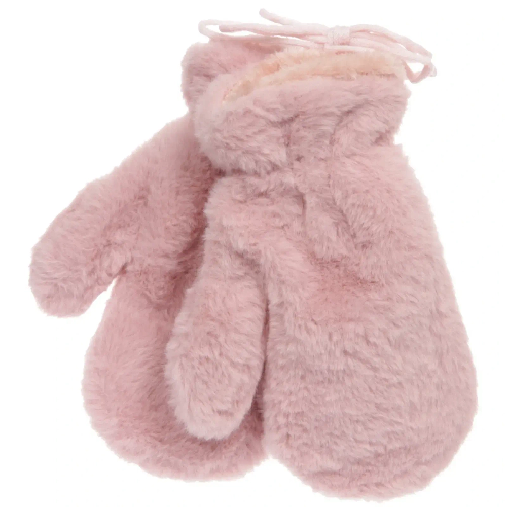 Варежки женские с мягким ворсом «Zima», цвет кремовый, эластичный манжет 6см, цвет пудинг, 12,5*26см, ( пакет с подвесом)