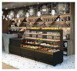 Витрина нейтральная Carboma K70 N 1,3-1 Light версия 2.0 (Bronze 9005/0109)