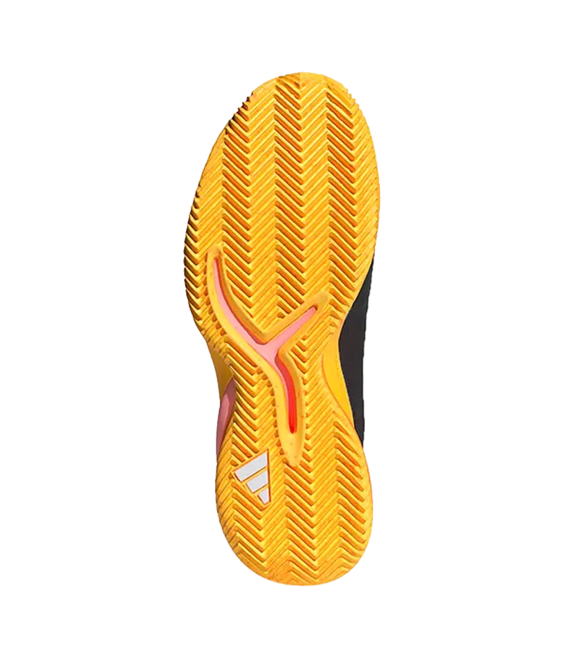 Adidas Adizero Cybersonic M Черные-Оранжевые кроссовки