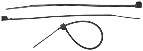 Кабельные стяжки черные КС-Ч2, 3.6 х 150 мм, 50 шт, нейлоновые, ЗУБР Профессионал