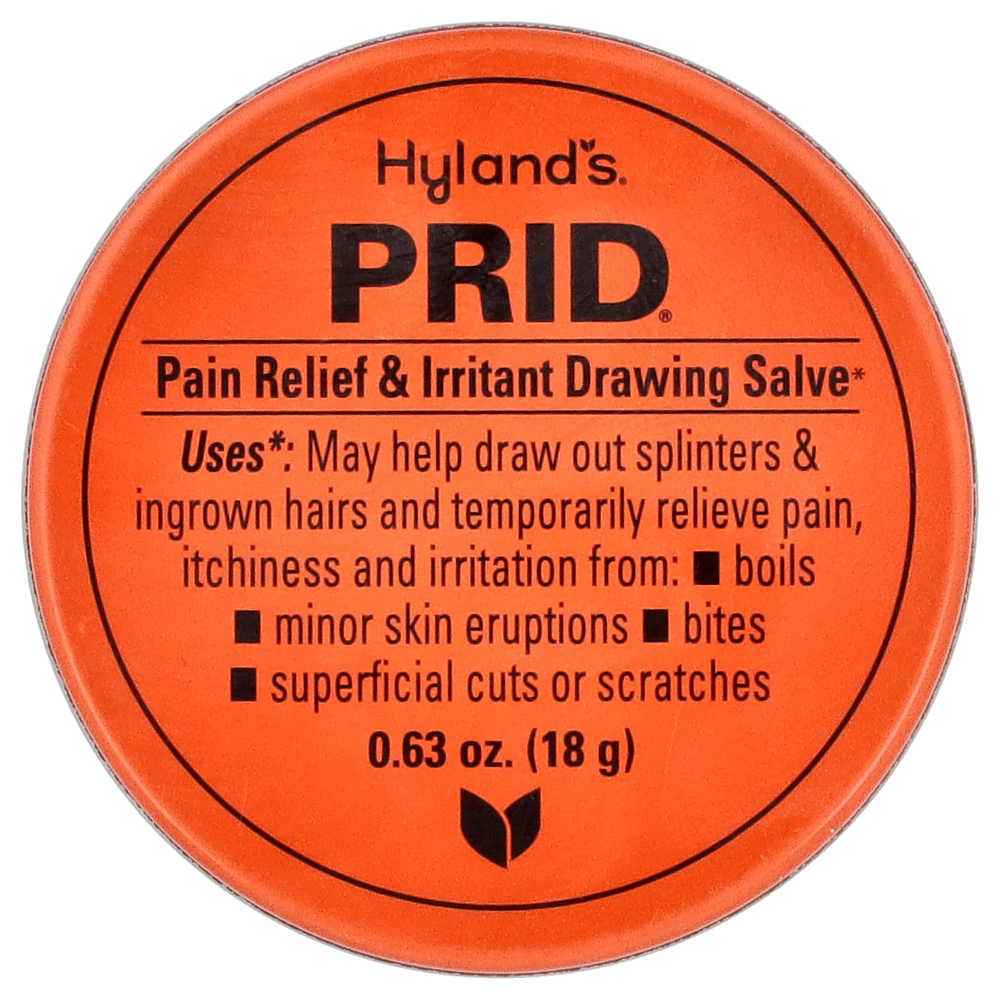 Hyland's Naturals, Prid®, мазь для облегчения боли и раздражения, 18 г (0,63 унции)