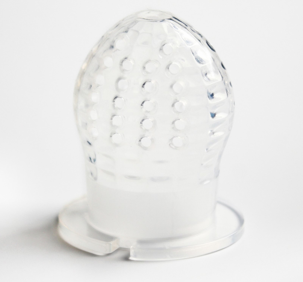 4623699 Ниблер для прикорма, с силиконовой сеточкой "Зайка", цвет голубой 4623699