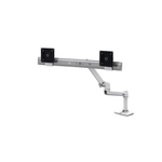 Настольный кронштейн Ergotron LX для двух мониторов (45-489-216), Белый