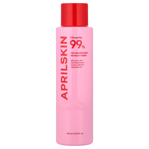 April Skin, никотинамид 99 с молочным тоником, 150 мл (5,07 жидк. унции)