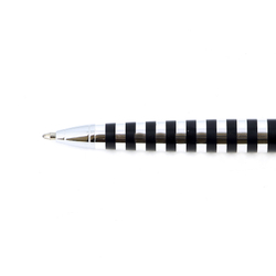 Шариковая ручка FranklinCovey Nantucket FC0072-1 цвет черный в полоску в подарочной коробке