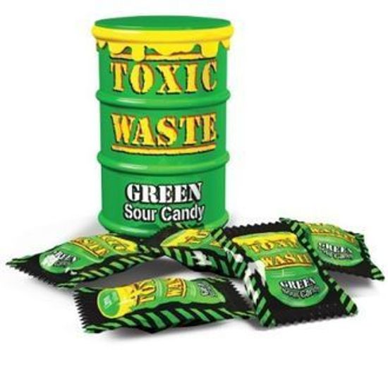 Токсик Леденцы Грин 42гр (зеленая бочка) США