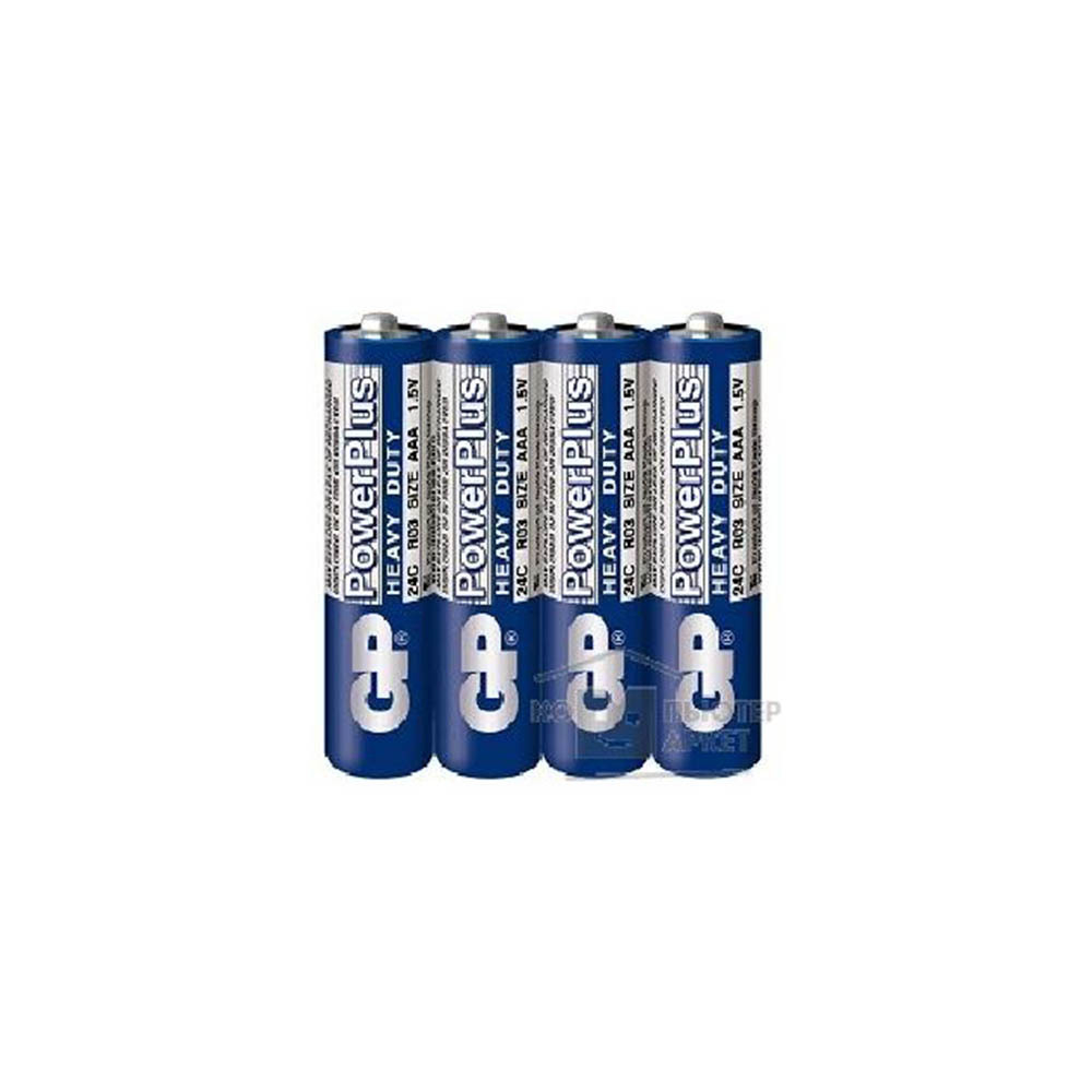 GP Power Plus/Cell Элемент питания 24C R03/286 4S