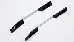 Рейлинги Can Otomotiv на крышу TOYOTA HILUX 2004-2015 (Falcon с поперечиной, Алюминий, Сверление кузова, серебристый) арт.TOHI.73.0013