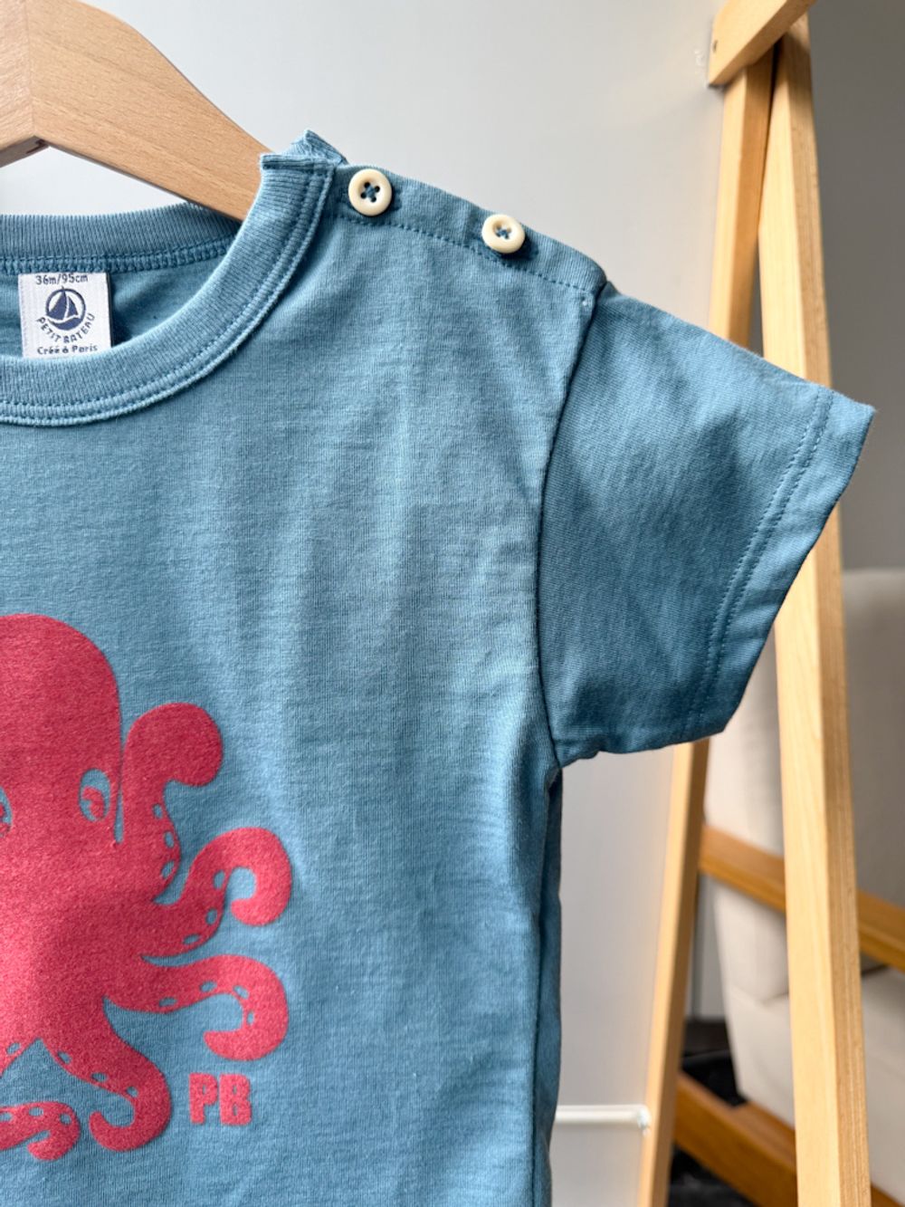 Хлопковая футболка Petit Bateau , 98