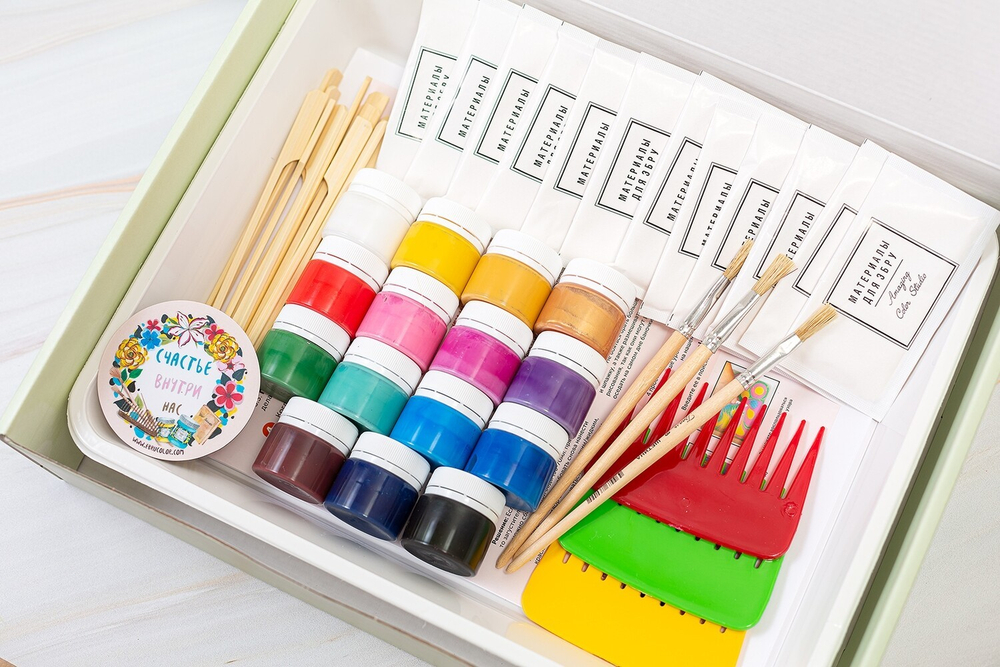 Набор для рисования ЭБРУ Сказка (15 цветов)