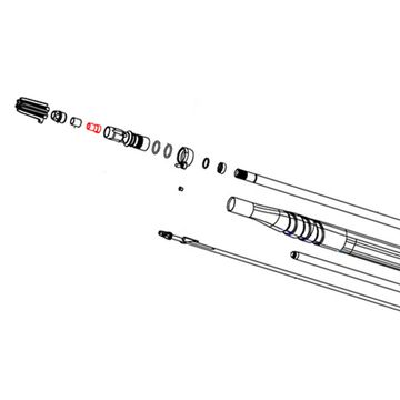 Амортизатор поршня Mares пластик HF - EVO - Sten11