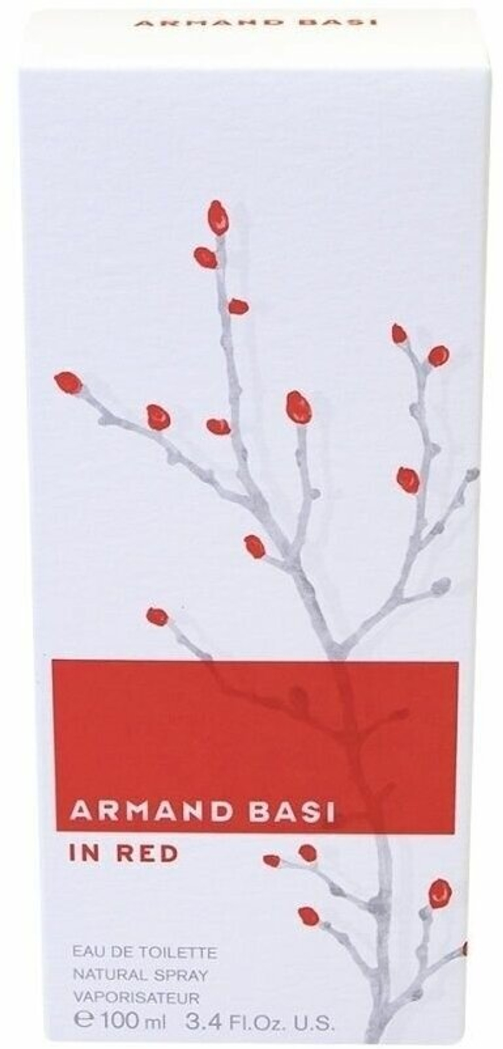 Armand Basi туалетная вода In Red, 100 мл, 100 г