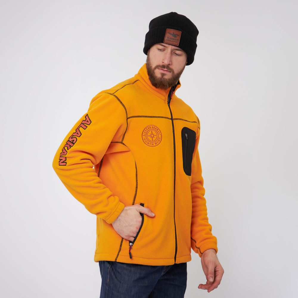 Куртка флисовая Alaskan NorthWind желтый   S