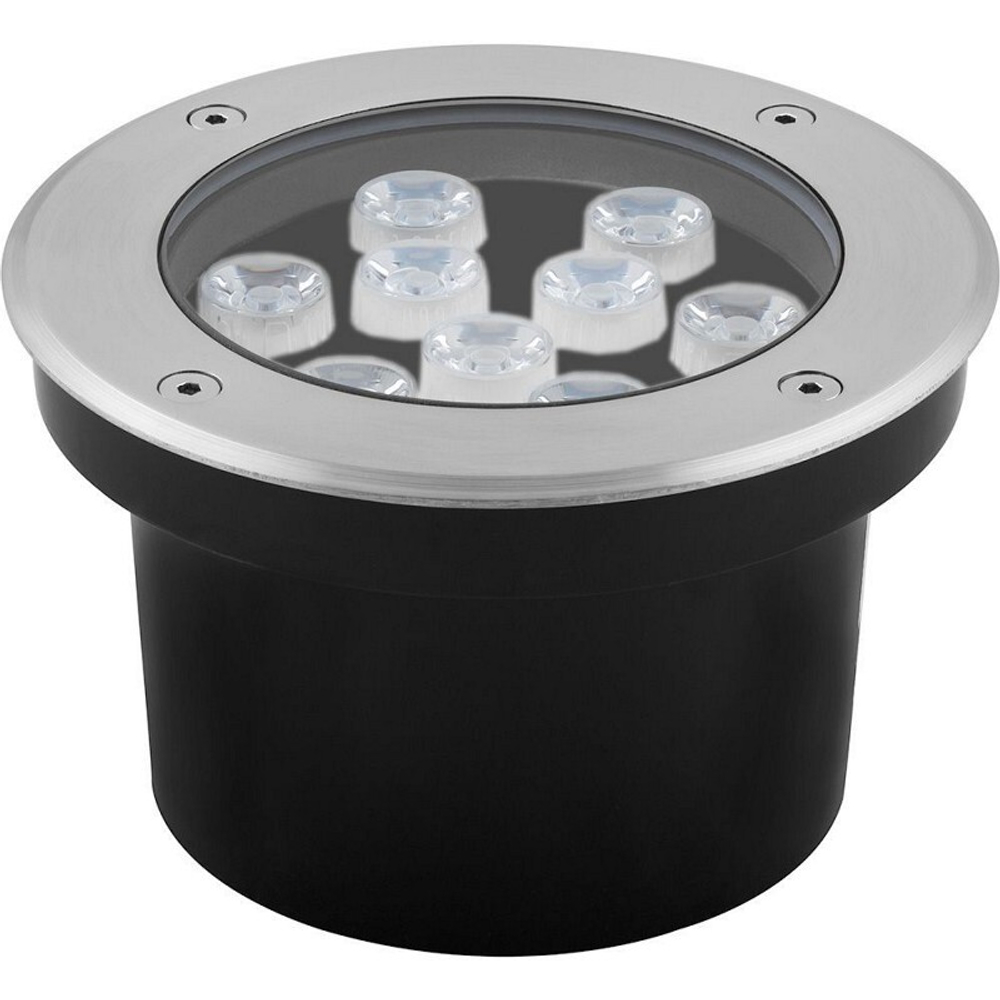 Светильник тротуарный. 9LED. 6400К. 9W. 160*H90mm. внутренний диаметр: 110mm. IP 67. SP4113