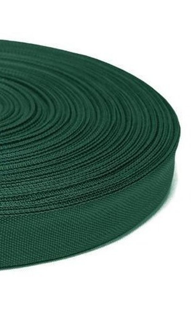 Тесьма окантовочная 450D, ш. 2,2 см, п/э 100%, 2,5 гр/м, зелёный