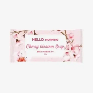 Мыло туалетное с экстрактом цветка вишни HELLO MORNING Cherry Blossom Soap 127 гр