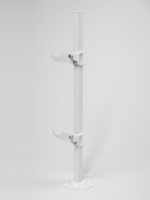 А11.11(ст.20*20/670) Кронштейн напольный регулируемый , стойка 670 мм