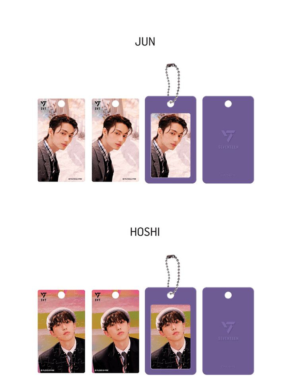 товары SEVENTEEN - 17 IS RIGHT HERE OFFICIAL MD 25pcs MINI PUZZLE