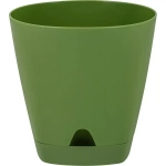 Горшок для цветов AMSTERDAM D 170 mm,5l с прикорневым поливом оливковый
