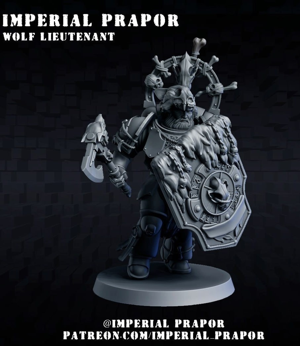 Space Wolves Lieutenant