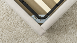 Кровать Мия 180 бежевая