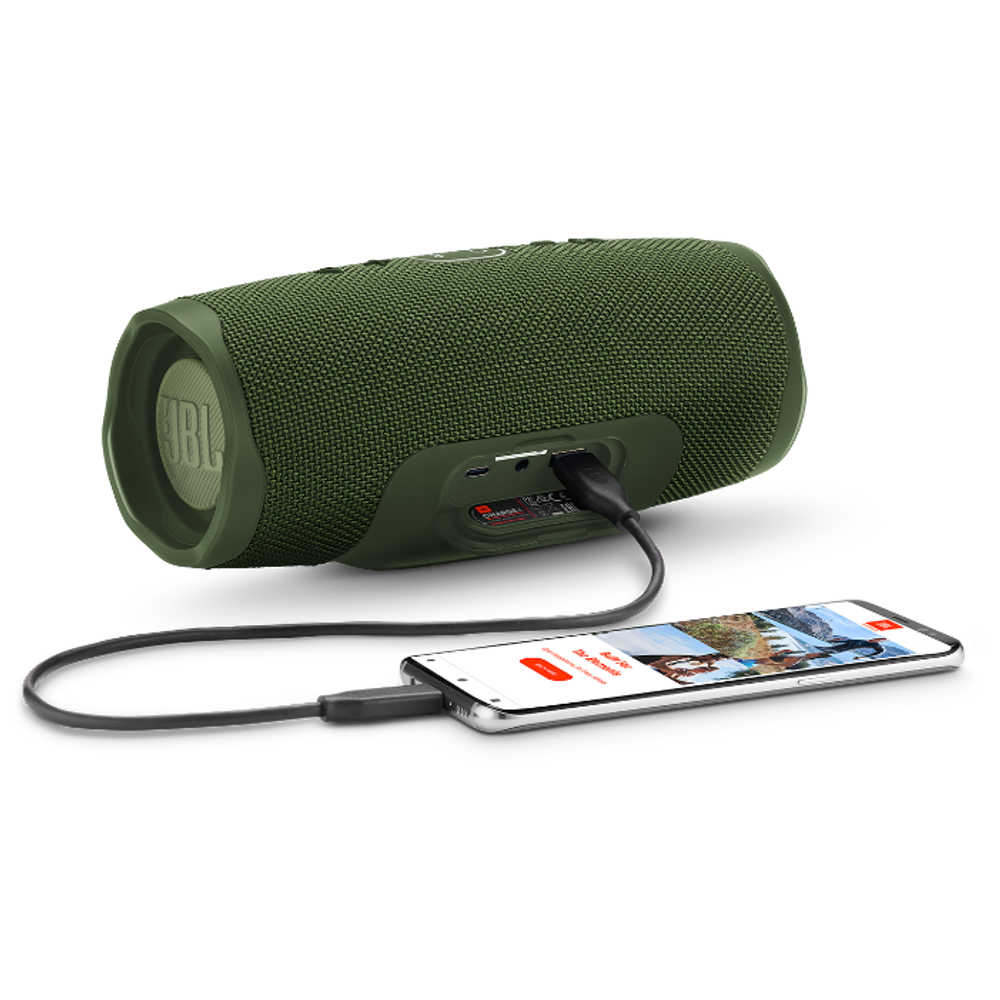 Портативная акустика JBL Charge 4 зеленый