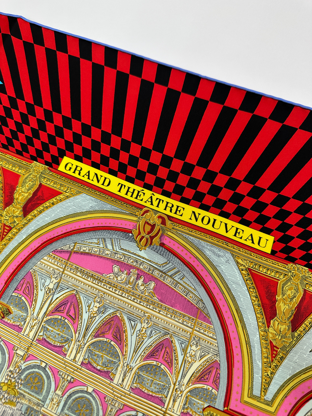 Платок Hermes Grand Theater Nouveau Silk Scarf 90