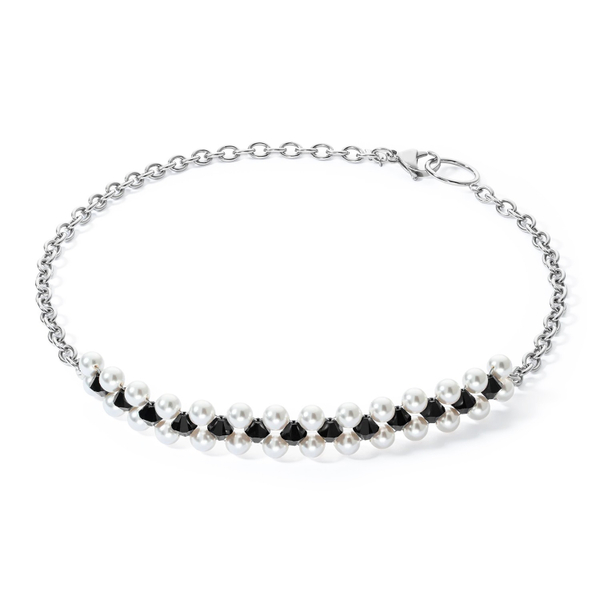 Колье Coeur de Lion Black-Silver 4080/10-1317