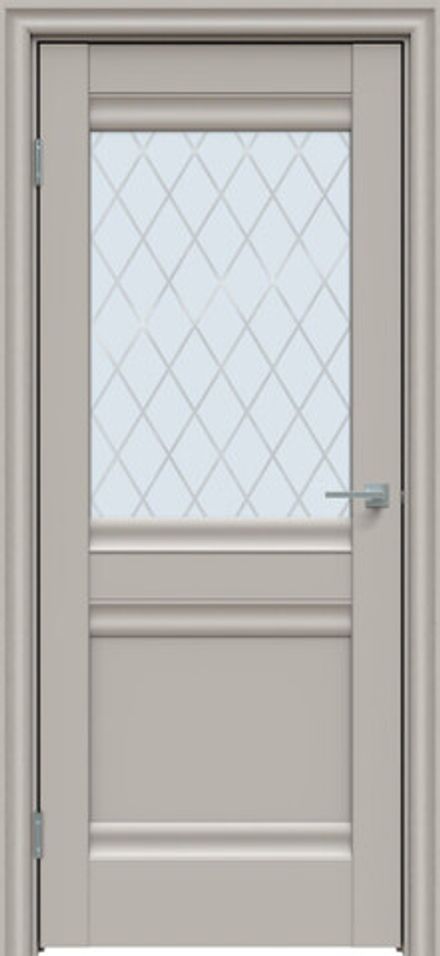 Стекло L12 Сатин серый