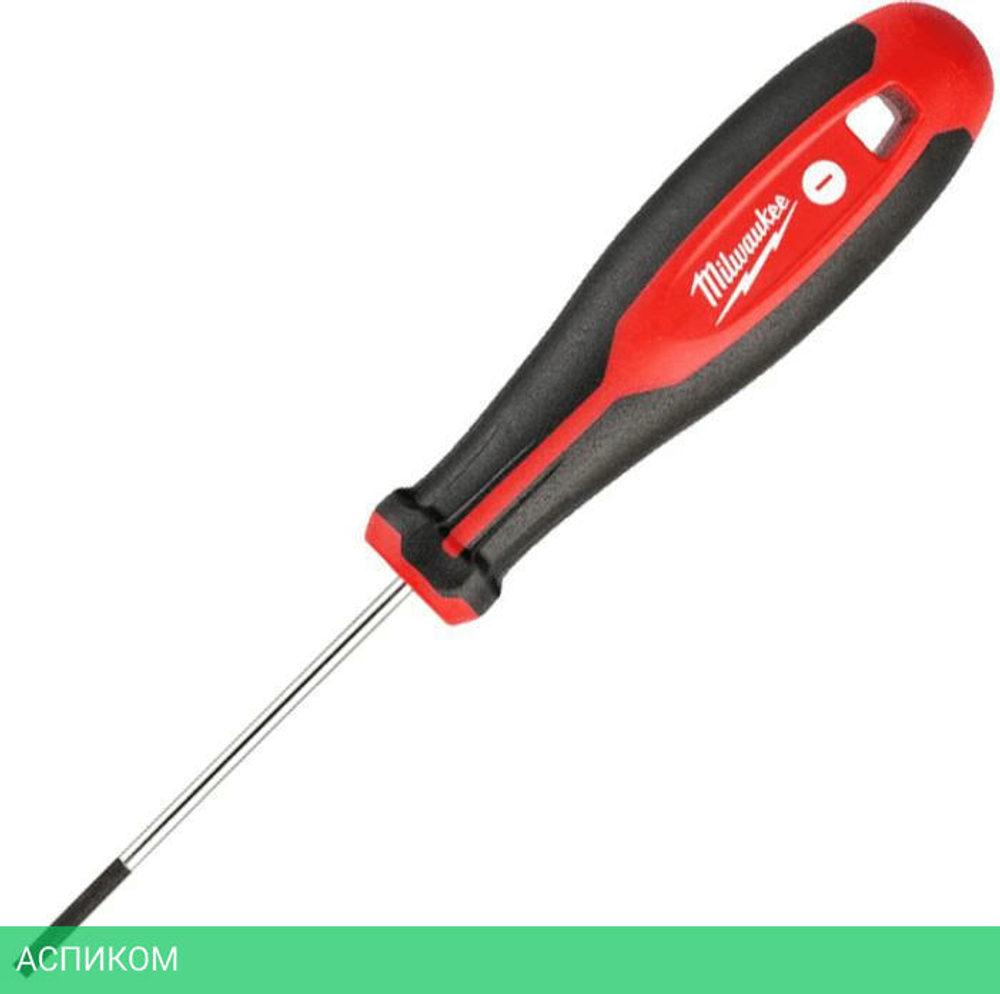 Отвертка Milwaukee SL 0.5x3x75 (4932471775)