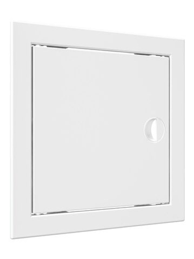 Люк ревизионный ЛР фланец 196х196 ручка 218х218 пластик EVECS