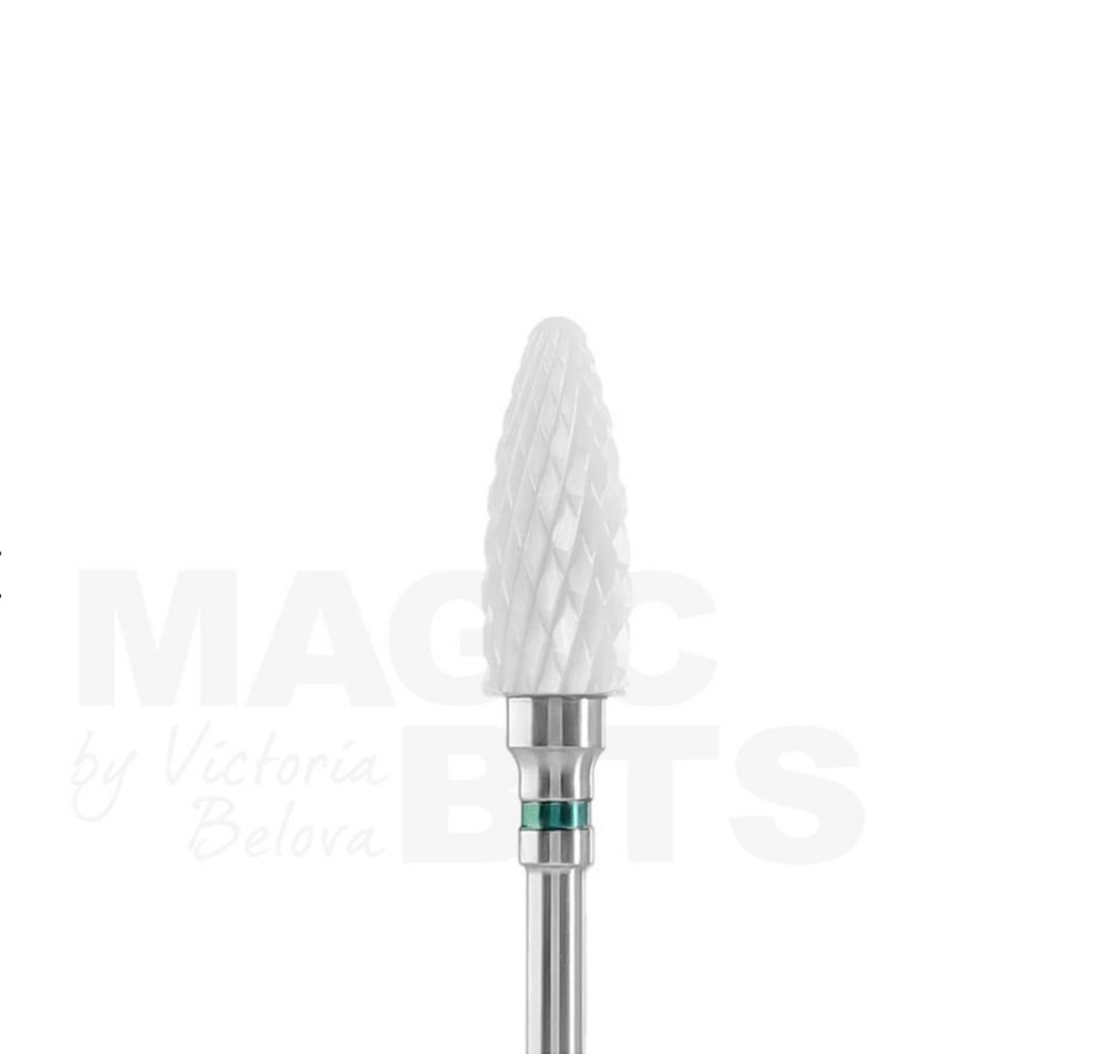 Magic Bits фреза керамическая зеленая насечка