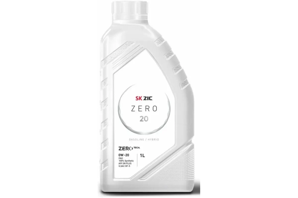 Масло моторное синтетическое  ZIC 0W20 ZERO 20 SP/GF-6 1л