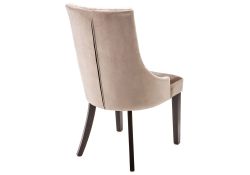 Стул Elegance dark walnut / fabric beige