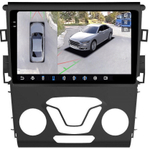 Магнитола для Ford Mondeo 5 2015-2019 - FarCar BX377M-360 монитор 9.5" 2K QLED на Android 13, 6Гб+128Гб, CarPlay, 4G SIM-слот, 4 камеры в комплекте