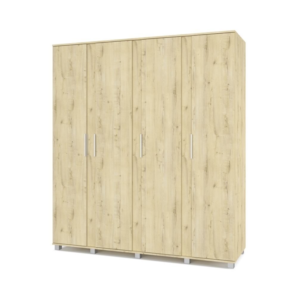 Шкаф четырехстворчатый "Пандора" П41 (ирландский дуб), ЛДСП, MODERN