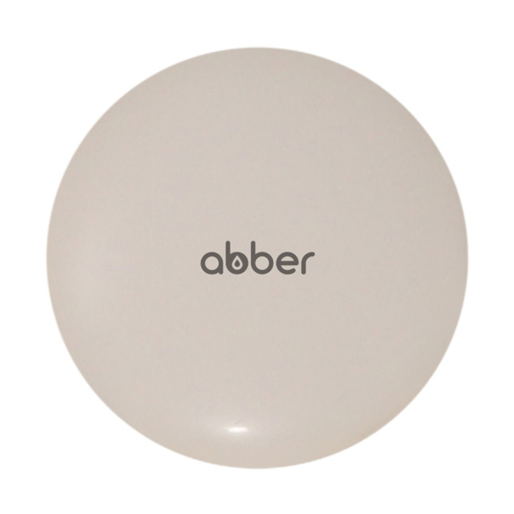 Накладка на слив для раковины ABBER AC0014MBE светло-бежевая матовая, керамика