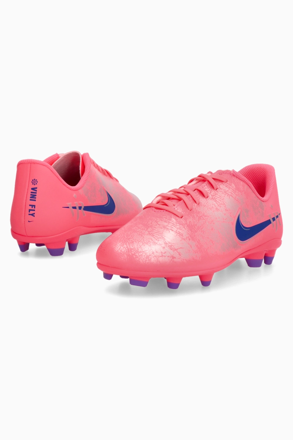 Бутсы Nike Zoom Mercurial Vapor 16 Club Vini Jr. FG/MG Junior - розовый