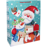 Пакет подарочный «Веселый Дедушка Мороз» 41,5*53*15,5 см, микс