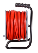 Удлинитель силовой на катушке Ресанта СУ-3х1,5-50/2 (с выкл., 4 розетки)