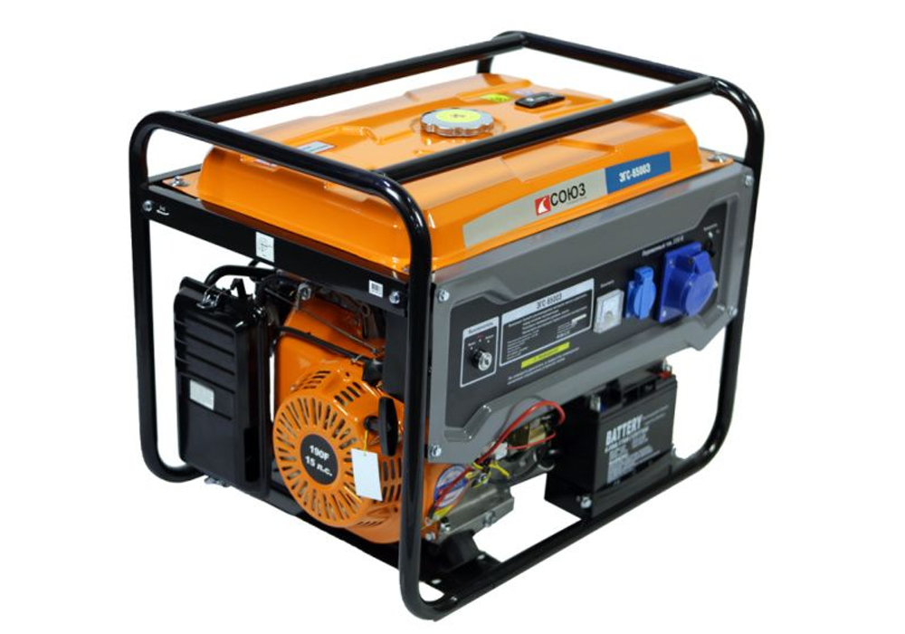 Бензогенератор СОЮЗ ЭГС-6500Э