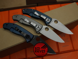 Нож Spyderco Tenacious Titanium - титановый нудист