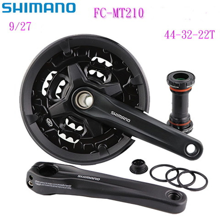 Система Shimano FC-MT210 44-32-22T,  170 мм. С кареткой BB-MT501