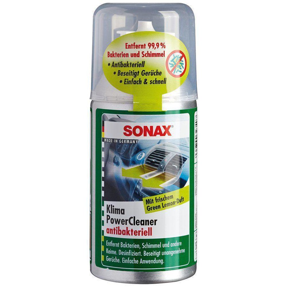 SONAX Clima Clean Green Lemon Очиститель  системы кондиционирования с пребиотиком &quot; Зелёный Лимон &quot;100 мл