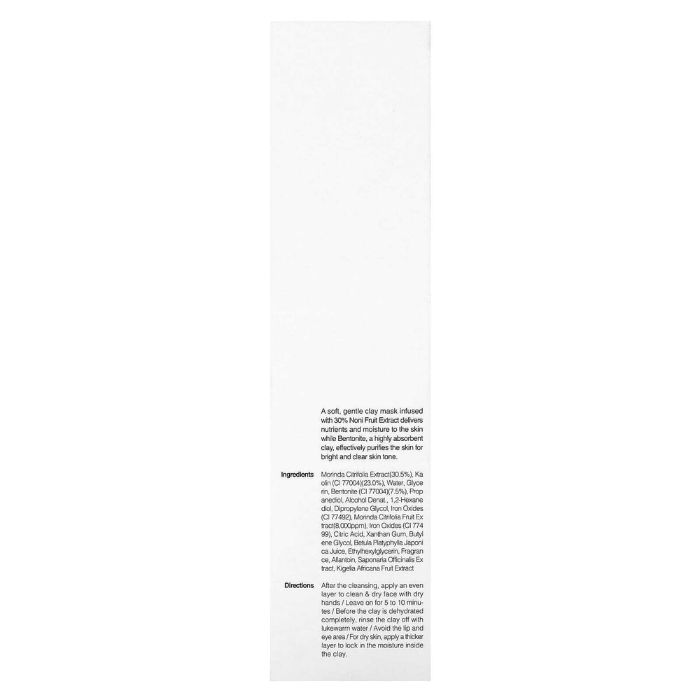 Celimax, маска для лица с глиной нони, 120 г